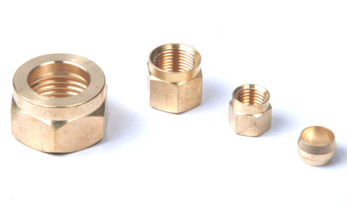 Brass Screw, Nut, Brass ring 